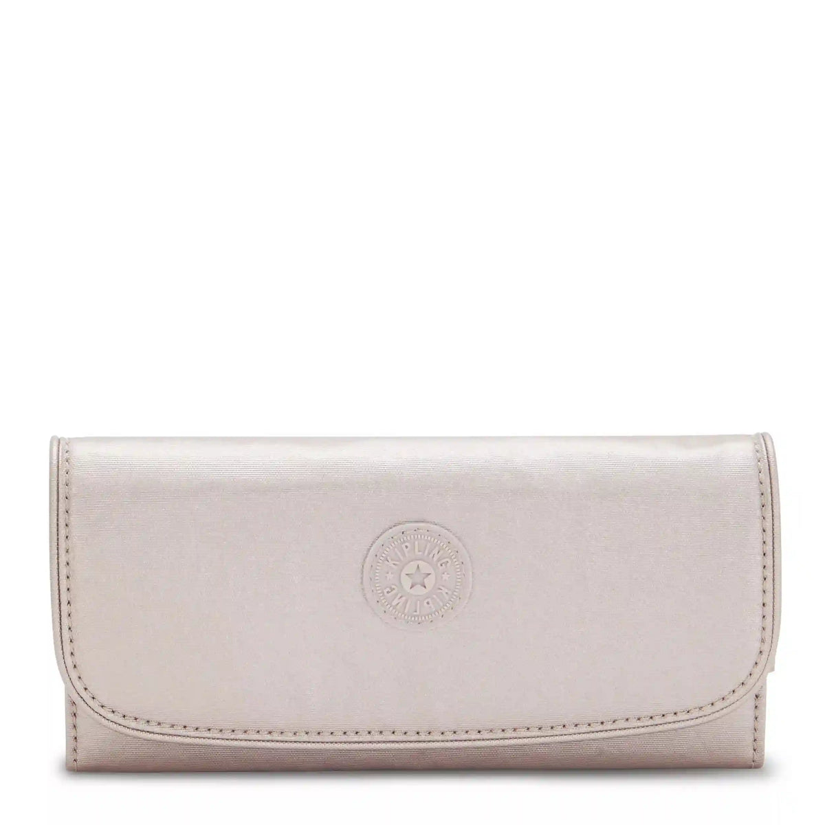 Money Land Metallic Snap Wallet