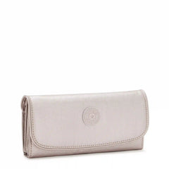 Money Land Metallic Snap Wallet